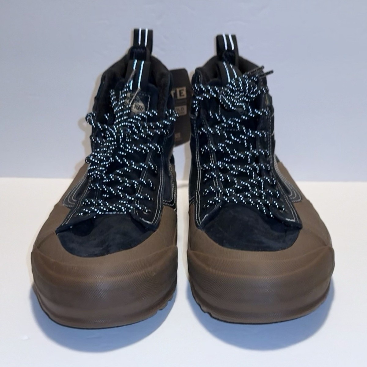 Size 13 - Vans Sk8-Hi Dip MTE 2 Black Gum VN0009QKB9M Rare  display picture 3