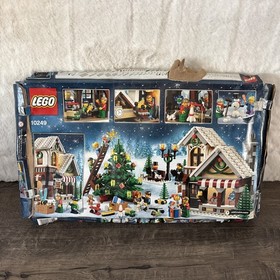 DAMAGED BOX LEGO Creator Expert Winter Toy Shop 10249 Village Station 10259 LOT