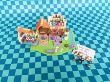 Polly Pocket Snow White and the Seven Dwarfs with lights (1995) INCOMPLETE