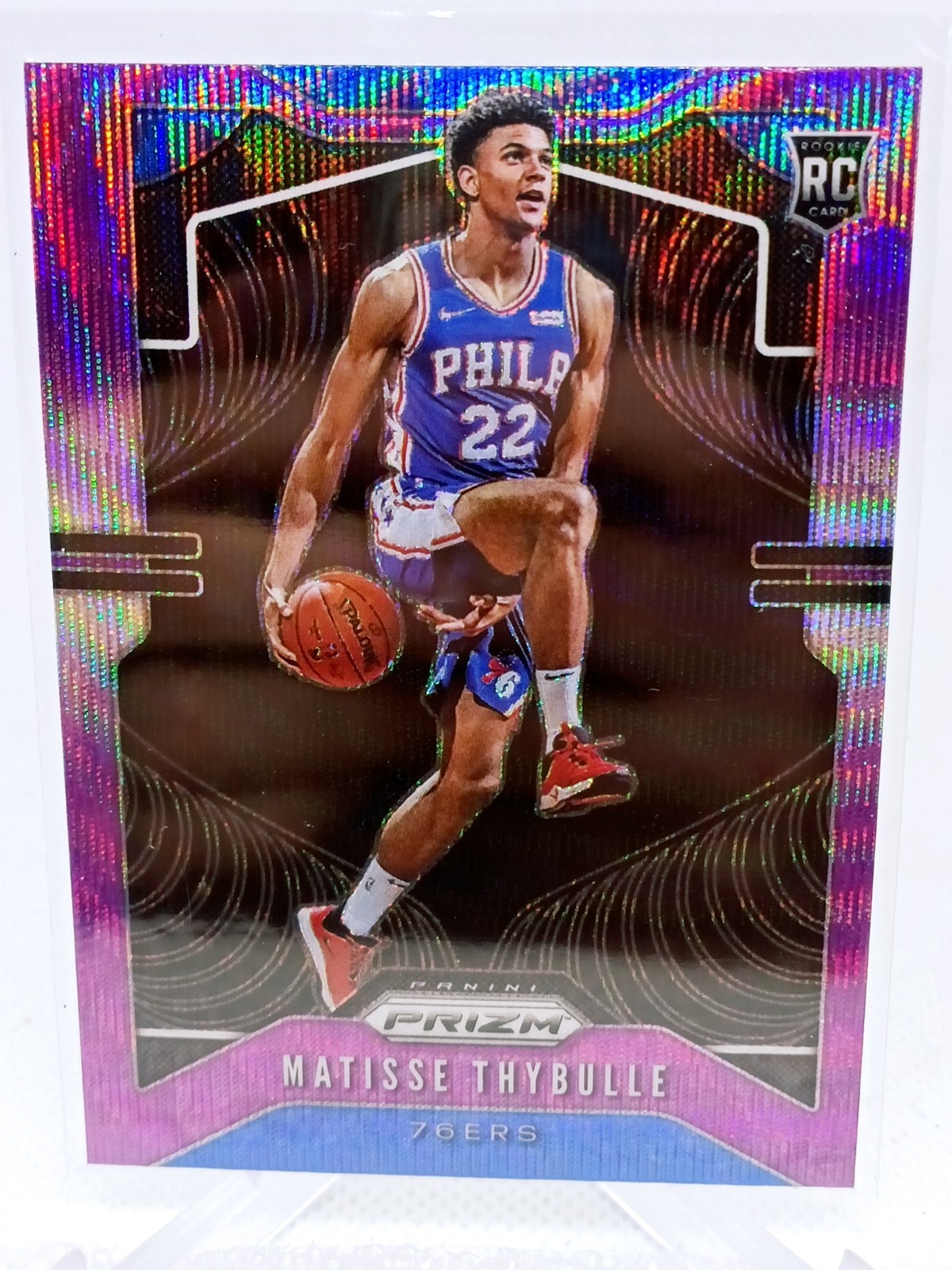 2019-20 Panini Prizm Purple Wave Matisse Thybulle Rookie