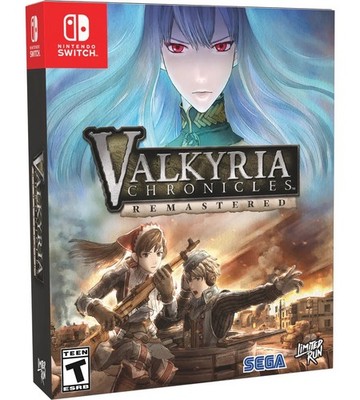 Valkyria Chronicles Remastered Gallian Edition LRG Switch Limited Run Games 