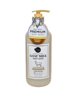 Shower Mate Pure & Natural Goat Milk Nourishing Body Wash with Manuka Honey