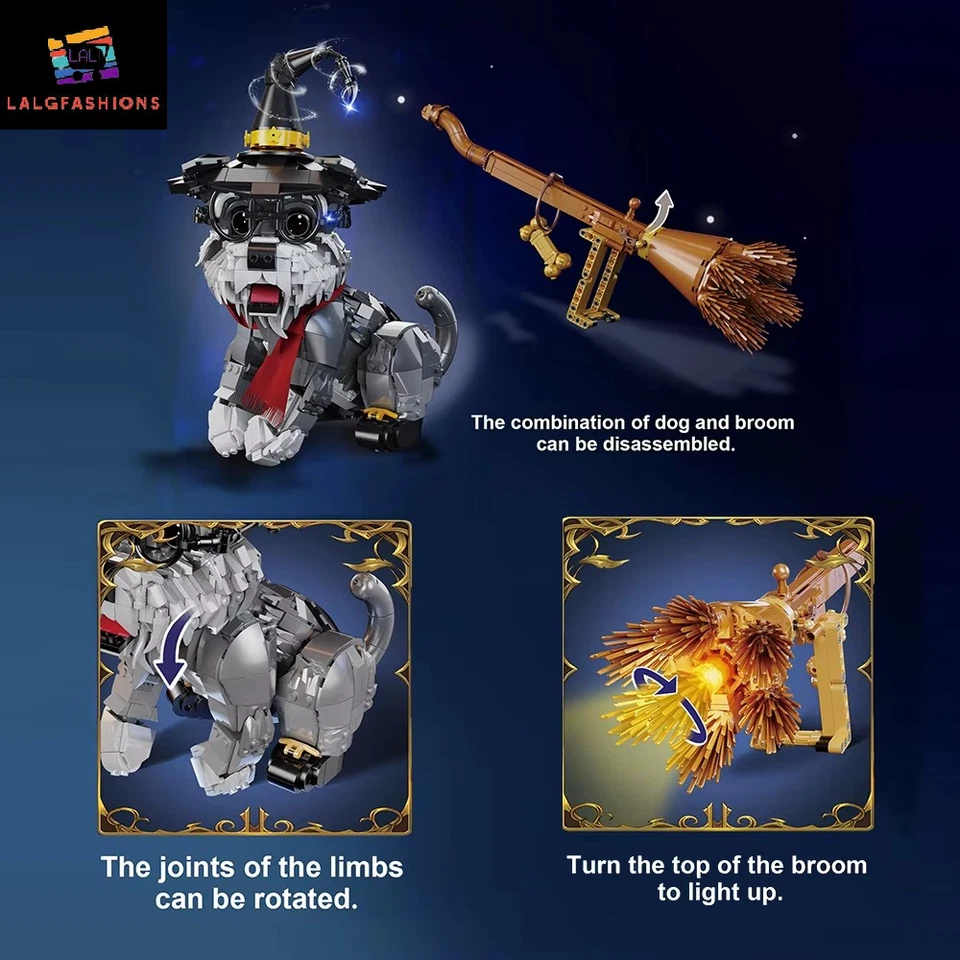 Dog Doctor Building Bricks Set 1298pcs w/ Lights – Fun Animal Model Toy Gifts - Image 2 of 4