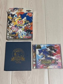 Dreamcast Sonic Adventure 2 Birthday Pack Sega 10th Anniversary Limited Edition,