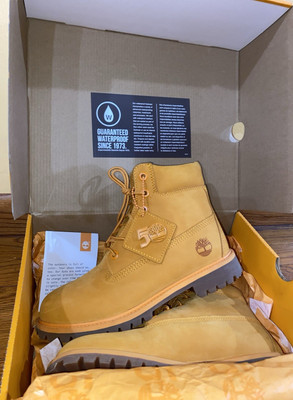 Timberland 50th Anniversary Waterproof Medium Orange Nubuck  display picture 2