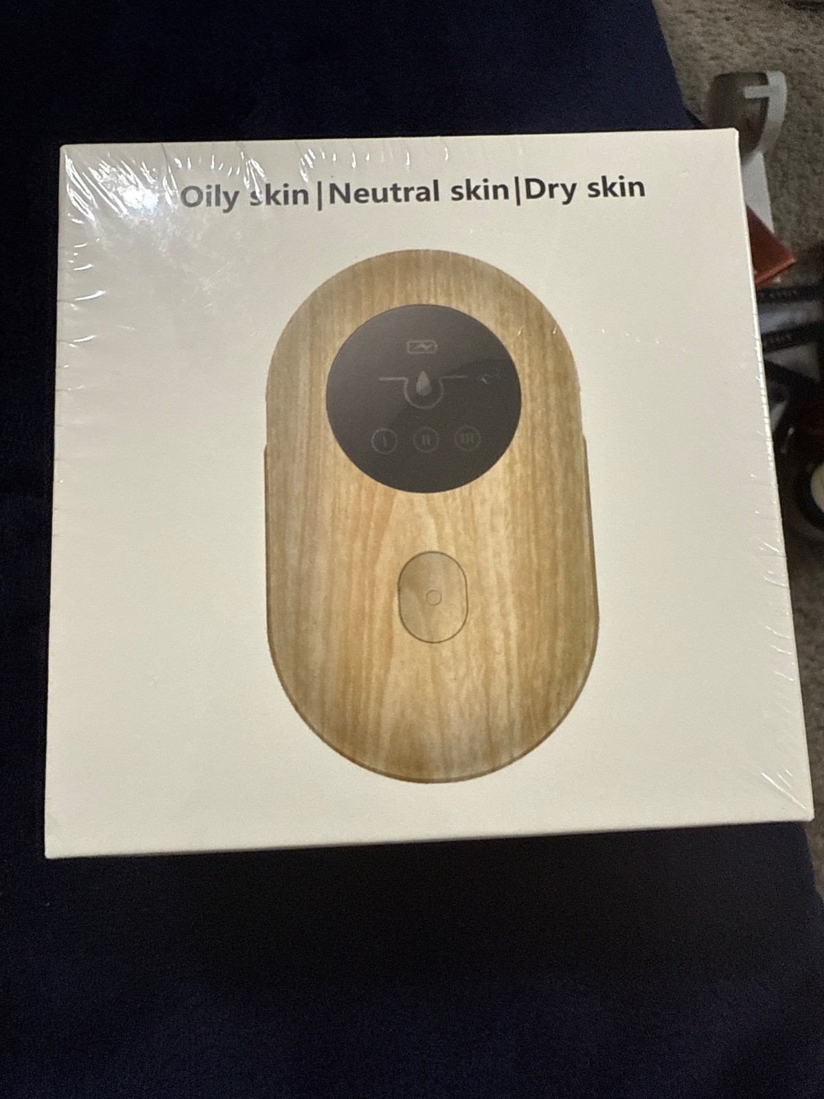 Amuka Face Cleansing & Exfoliating Device, Blackhead Remover, 5 Heads | New