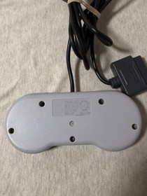 Super Nintendo SNES Home Console SNS-001 Gray With Controller