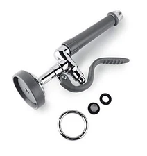 Pre Rinse Sprayer Commercial Sink Sprayer Head Spray Grey Round Sprayer