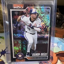 Ramón Urías 2026 Topps Series 1 Black /10 #343 Astros SSP Low 1/10