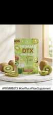 1 xPrimme DTX Kiwi Plus Fiber Drink High Fiber Easy Excrete Burns Fat delicious
