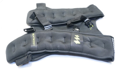 New BeatBoost Upgrane Weighted Vest 30LB Black Ships FREE