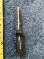 Snap On Ratcheting Screwdriverblack.used.works Fine