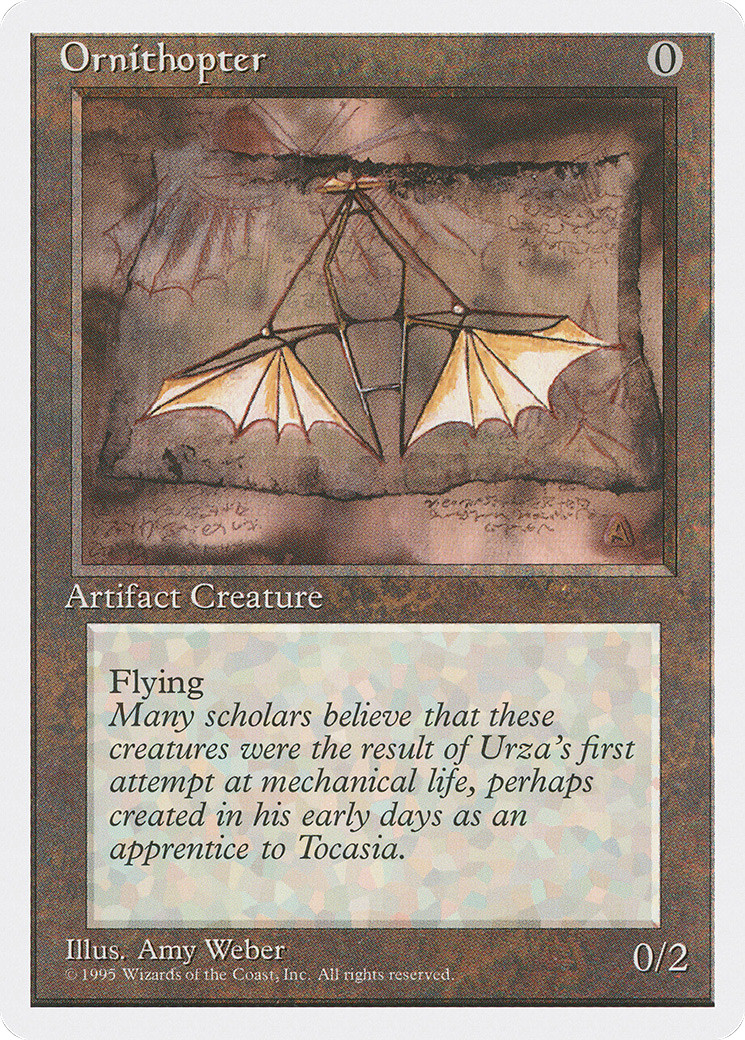 Ornithopter (HP) Fourth Edition 4ED Magic MTG