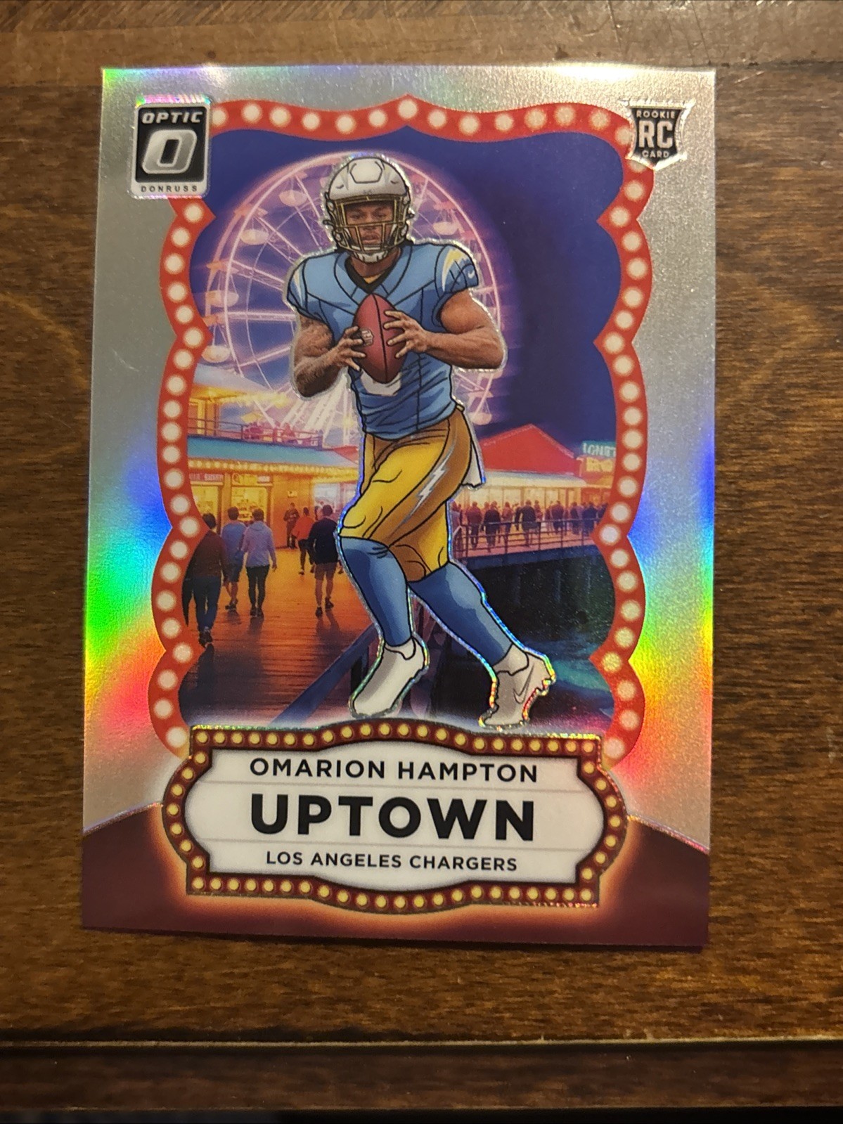 Uptown Omarion Hampton #16 (RC) 2025 Panini Donruss Optic