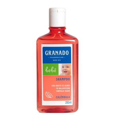 Granado - Bebe - Shampoo Calendula 250Ml - (Pot Marigold Shampoo 8.45FlOz)