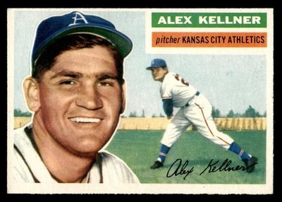 1956 Topps Baseball #176 Alex Kellner EX/MT *n1