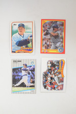 1989 TOPPS BASEBALL #364 & #759 ROB DEER. 1989 FLEER #184. 1990 SCORE #390. NM