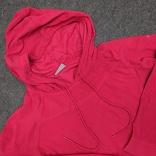 Columbia Pink Fleece Hoodie Size S Hooded Sweatshirt Pockets Casual Activewear