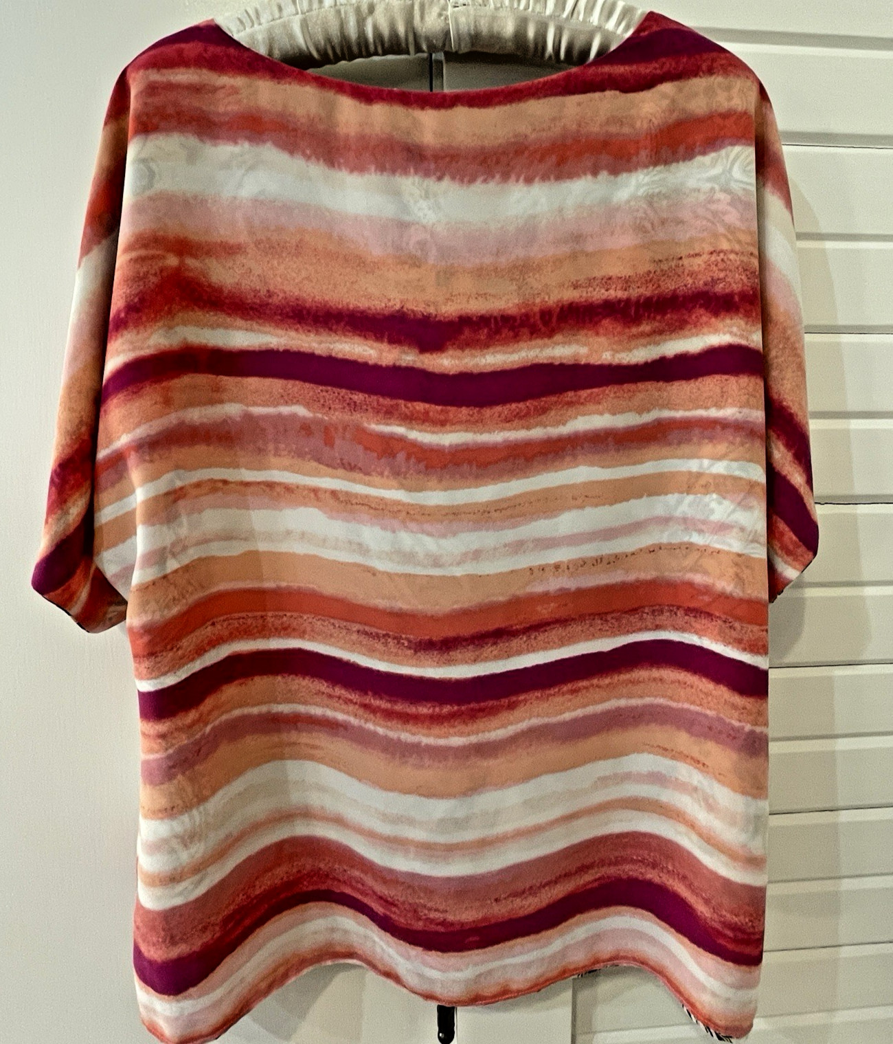 Chico's Reversible Blouse Top 2 Patterns Short Sl… - image 17