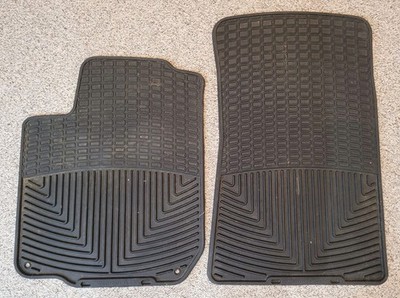 WeatherTech All-Weather W31 Floor Mats - Black - 1st Row