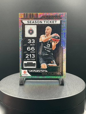 2025-26 Panini Contenders EuroLeague #31 Nick Calathes, Partizan Mozzart Bet Bel
