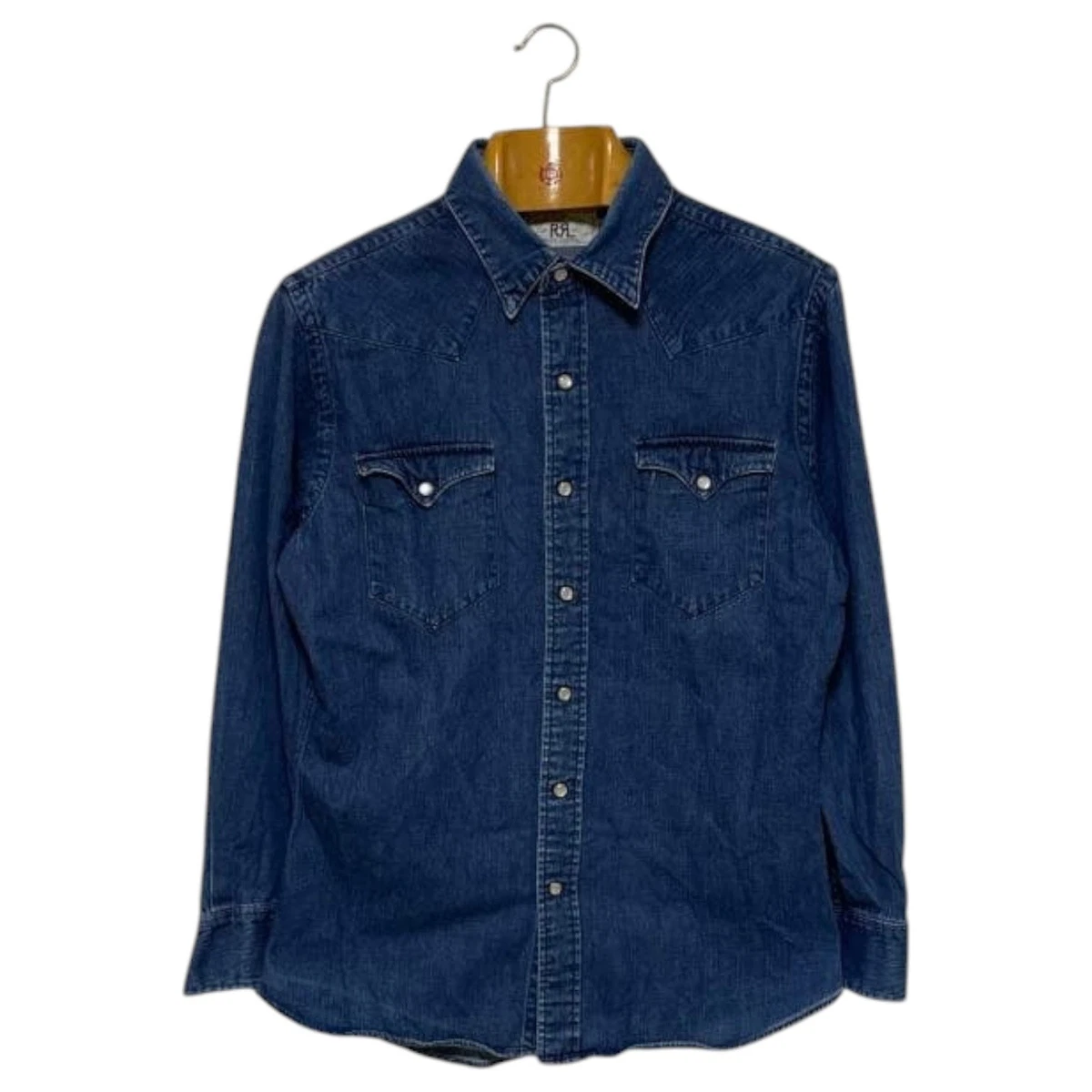 RRL Denim Casual Button-Down Shirts for Men for sale - eBay