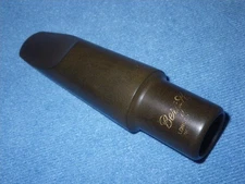 VINTAGE BERG LARSEN EBONITE TENOR SAXOPHONE MOUTHPIECE - 85 0 M .098" ACTUAL TIP