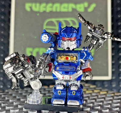 BRAND NEW! Brick Man Customs #4 TRANSFORMERS SOUNDWAVE Deluxe CHROMED MiniFigure