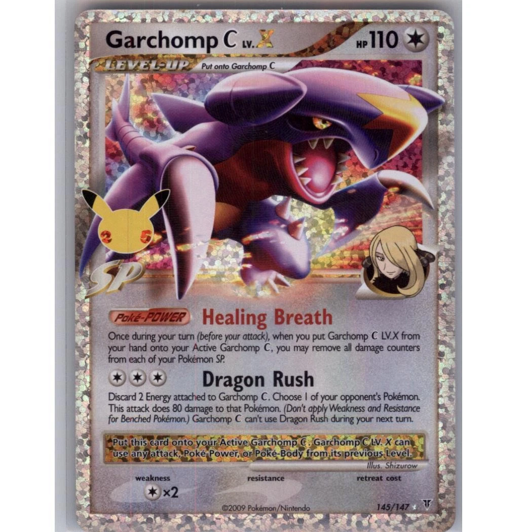 Garchomp C Lv.X 145/147 Celebrations: Classic Collection for sale