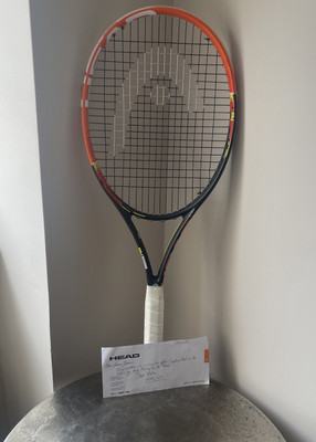 Signiert Andy Murray HEAD Graphene Radical Pro Brandneu