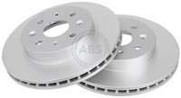 2X A.B.S. Bremsscheibe 17425 FüR KIA RIO DC 1 16V