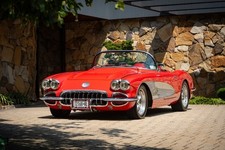 1958 Red Chevrolet Corvette   | C1 Corvette Photo 1