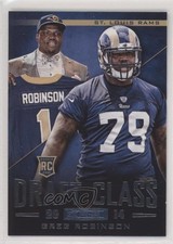 2014 Panini Rookies & Stars Draft Class Greg Robinson #DC-2 3a3