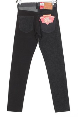 LEVI S 501 CT Custom Tapered Grau Schwarz Jeans Herren Größe W28 L34 DZ7363