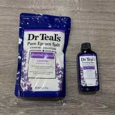 Dr Teal  s Foaming Bath with Pure Epsom Salt Foaming Bath Soaking Solution