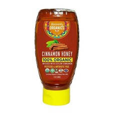 Miel De Cannelle Brut Bio Flacon Squeeze 12 Oz Par Heavenly Organics