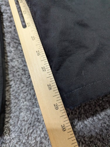 Carhartt Overalls Mens 42x32 Black Duck Canvas Insulated R41BLK Work Double-knee - Picture 15 of 15
