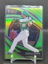 2020 Select Premier 🟢 Green /99 MARCUS SEMIEN #171 A's Blue Jays