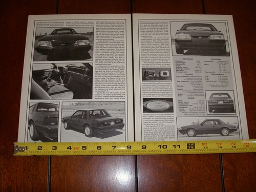 1988 MUSTANG LX 5.0 ORIGINAL ARTICLE - Picture 6 of 12