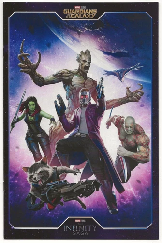 Marvel Comics AVENGERS FOREVER #4 first printing Sean Infinity Saga variant
