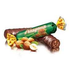 ROSHEN Chocolate Candy "Leshchina", Hazelnuts - 2.20 lbs, 1 kg - Made in Ukraine