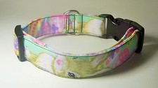 Wet Nose Designs Realistic Easter Bunny Dog Collar Easter Egg Pastel Green