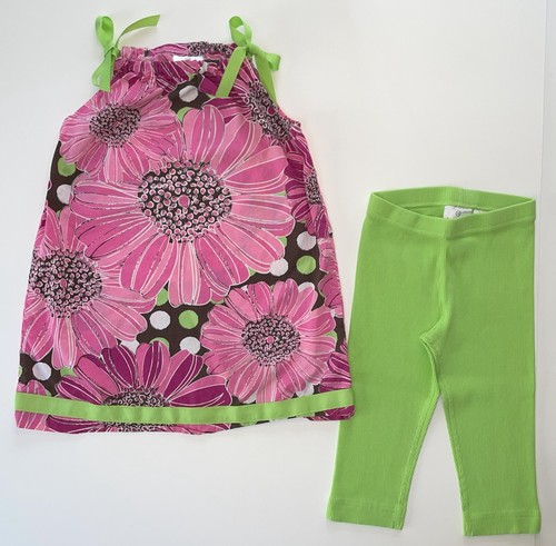 HANNA ANDERSSON Size 110 (US 5) EUC LOT OF 9 DRESSES/SHIRT/CAPRI/SHORTS/OUTFITS - Picture 5 of 20