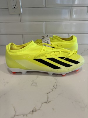 Adidas X Crazyfast League FG Soccer Cleats Yellow IG0605 Mens Size 11