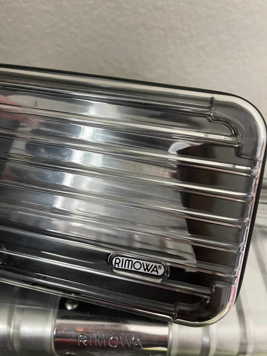 Rimowa x Off-White Luggage Amenity Pouch Clear Case | eBay