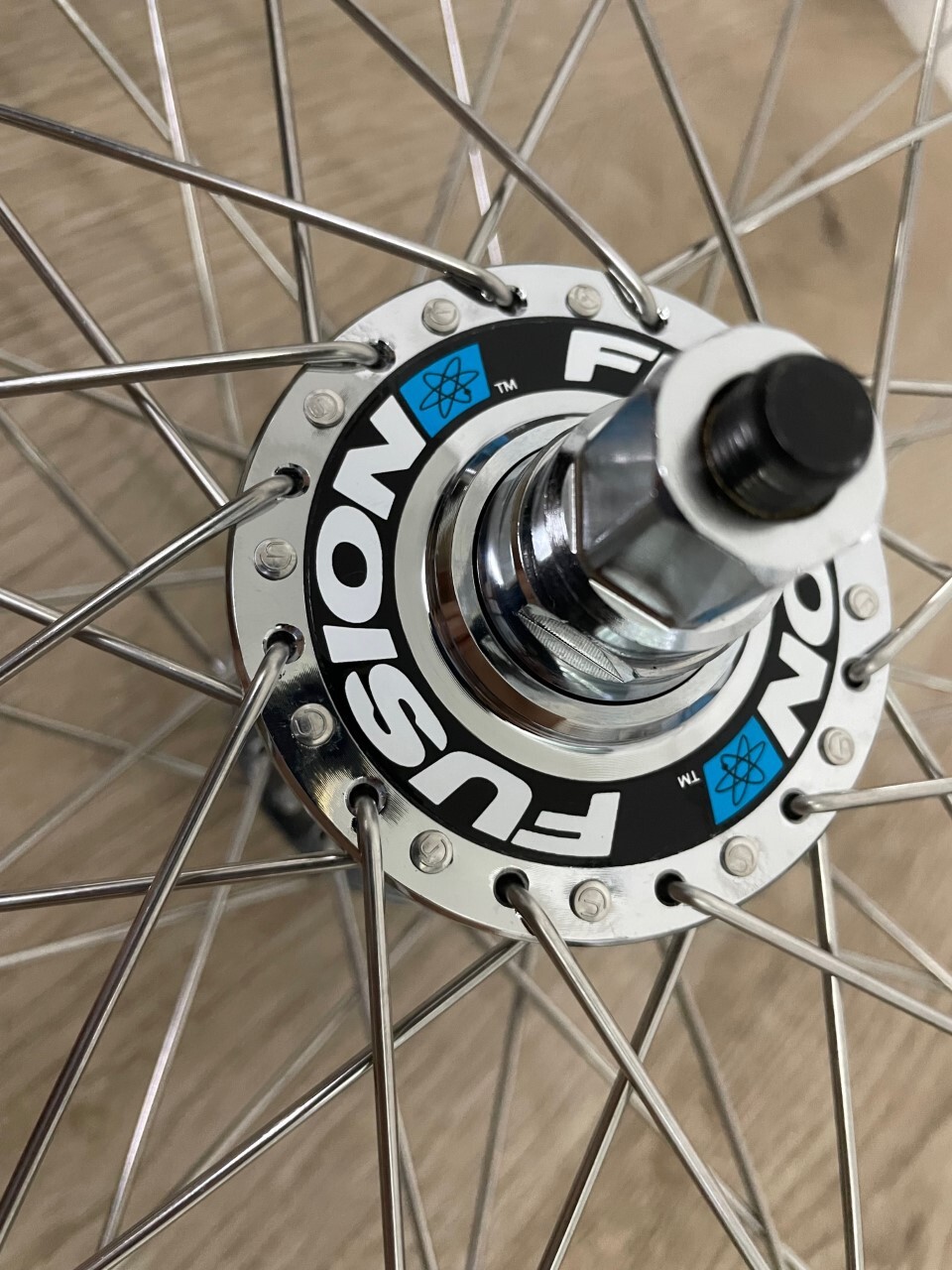 New BMX Haro Lineage 48H DW Wheels (Front&Rear) Complete Set w/Sealed