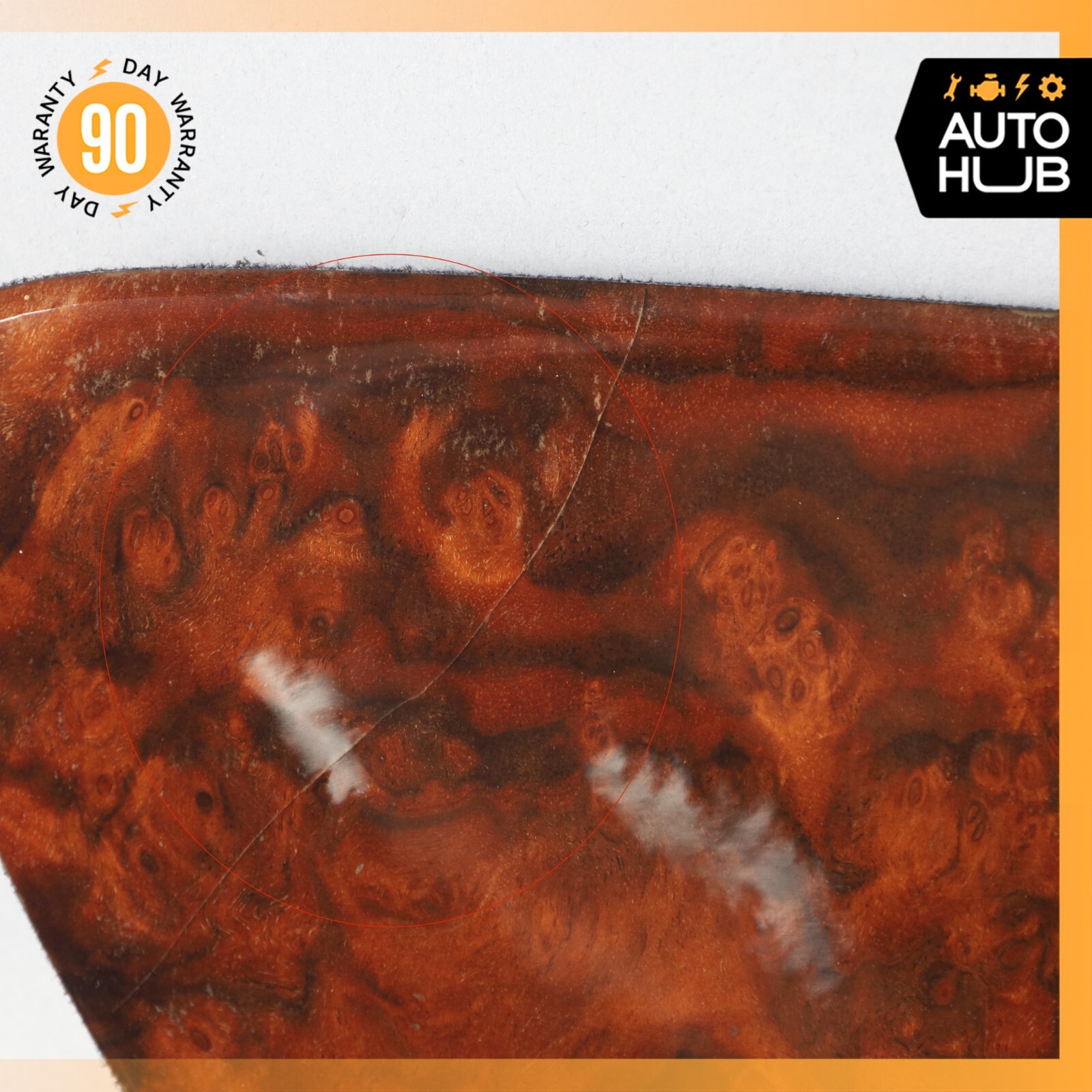 07-11 Bentley Continental GTC Rear Left Side Door Panel Trim Panel Wood OEM 62k