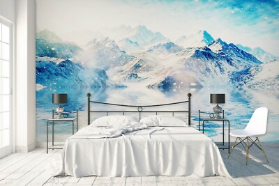 3D Schneeberg M969 Tapete Wandbild Selbstklebend Abnehmbare Aufkleber Eve