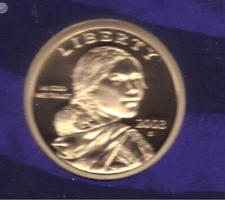 2003-S PROOF NATIVE AMERICAN / SACAGAWEA DOLLAR