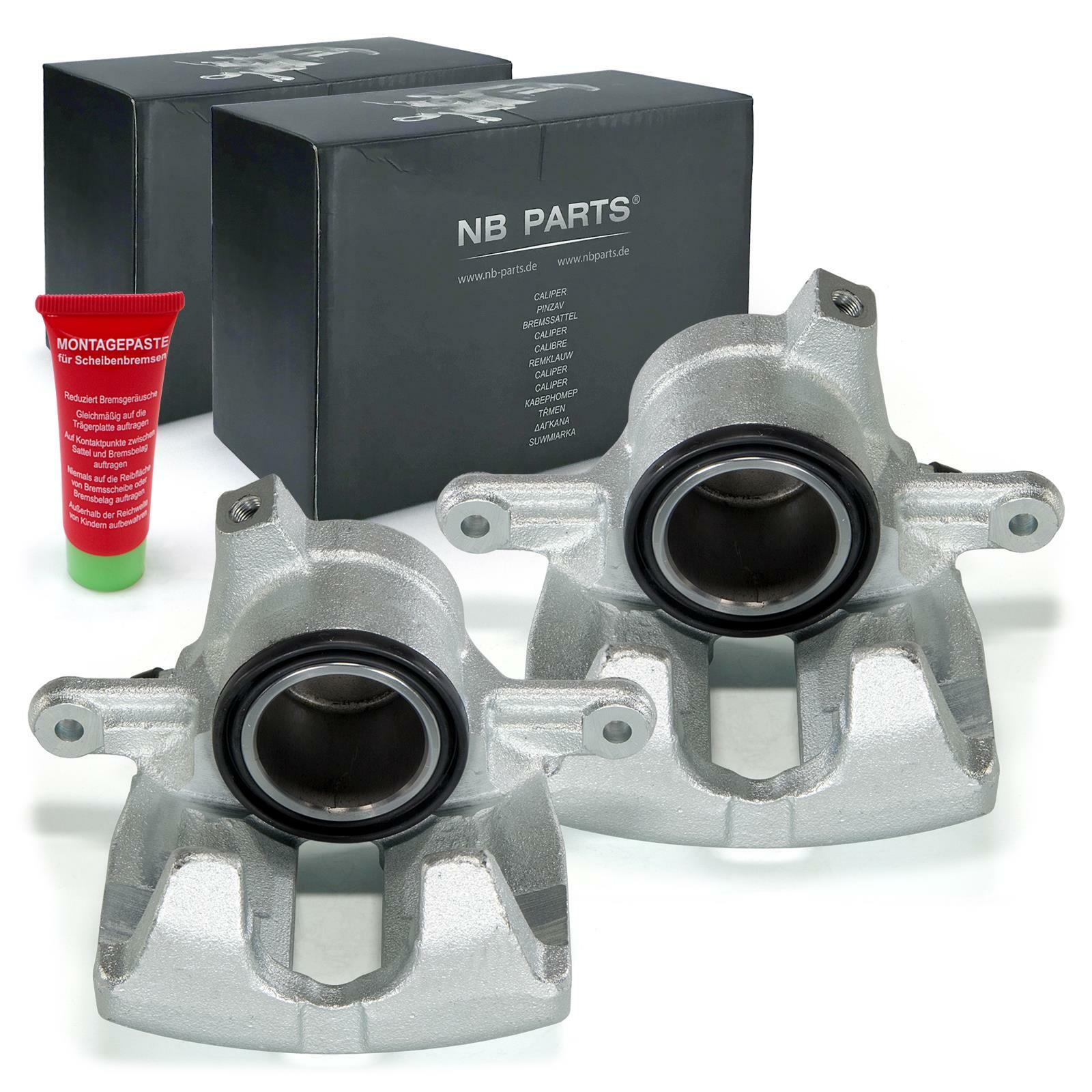 2X Brake Caliper Front For Mercedes-Benz C-Class W203 S203 CLK SLK